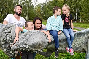 Rodinná vstupenka do DinoParku Ostrava