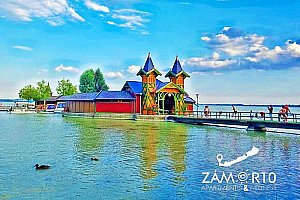 Senzační Balaton v městečku Keszthely – ubytování s venkovním bazénem + slevy na wellness, plavbu lodí i vstup do hradu