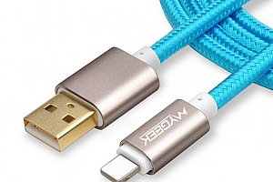 Opletený nabíjecí USB kabel pro iPhone a iPad - více barev a poštovné ZDARMA!