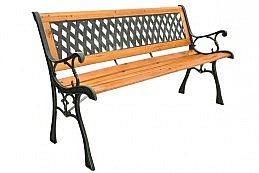 Zahradní lavička, dřevěná, 3390