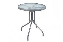 Balkónový stolek 60 cm, šedý, 5091