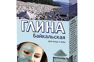 Omlazující a čistící modrý jíl z Bajkalu 100 g