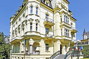 Rozmarné léto v Karlových Varech v luxusním hotelu nedaleko lázeňské kolonády + wellness služby, bohatá polopenze a další slevy