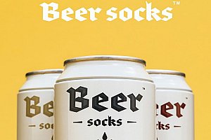Vtipné pivní ponožky Beer Socks