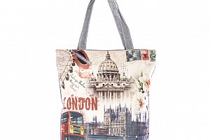 Fashion Icon Plátěná taška velkoměsta Londýn