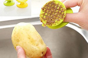Pomůcka na čištění zeleniny a brambor