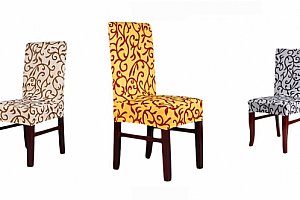 Pomocí potahu na židli vytvoříte i z naprosto obyčejné židle luxusní a komfortní posezení.
