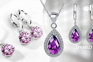 Krásné sety šperků pro ženy, včetně poštovného
