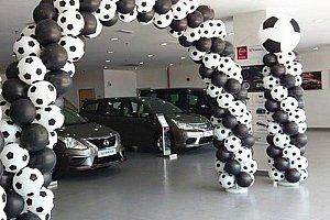 Fotbalové balónky na oslavy 100 ks