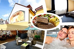 Pobyt pro dva v 3*hotelu Tatra s polopenzí a wellness, káva s domácím štrůdlem, whirlpool a sauna.