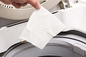 Ubrousky do pračky pro čisté prádlo