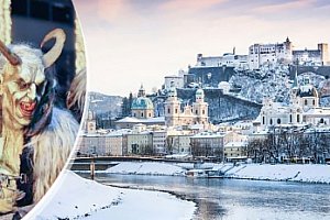 Výlet pro 1 osobu do Salzburgu v Rakousku na rej čertů a trhy