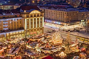 Adventní Drážďany - trhy a nákupy na 1denním výletě z Prahy