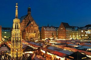 Norimberk v Německu - vánoční trhy: nedělní výlet z Prahy