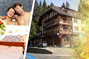 Wellness pobyt na Šumavě v hotelu Modrava, polopenze, koupel ve whirpool, půjčení kol či běžek.