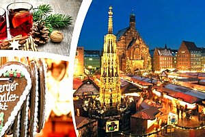 Adventní Norimberk 2018 největší adventní trhy v Evropě. Celodenní výlet za vánočními trhy a nákupy.