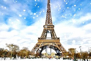 Zářící Paříž v době adventu s návštěvou vánočních trhů. Kdo by nechtěl do Paříže?