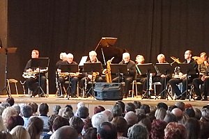 Vstupenka na koncert velikánů swingové hudby - J. Ježek - G. Miller - G. Gershwin v Brně.