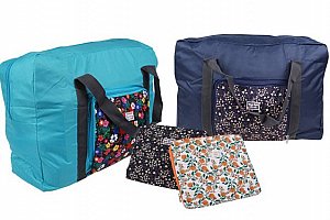 Skládací cestovní taška WeekEigh s objemem až 28 l ve třech barevných variantách
