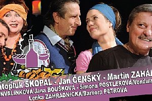 Lístek na komedii Herci jsou unaveni 21.10.2018 v Olomouci