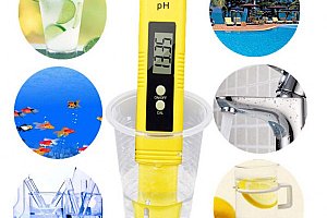 Digitální pH metr a měřič kvality vody