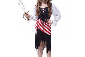 Dívčí kostým Pirátka