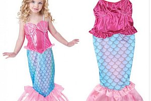 Dětský karnevalový kostým Mořská panna