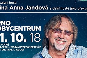 2 VIP vstupenky na koncert Dalibora Jandy 31.10.2018 v Brně