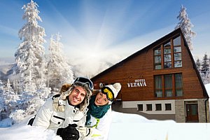 Zima v Hotelu Vltava v Krkonoších pro 2 + 2 děti do 12 let zdarma
