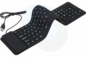 Flexibilní silikonová klávesnice k PC