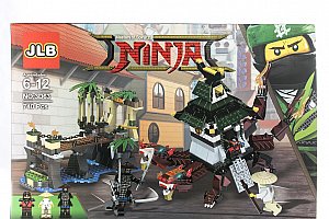 Agesledades Ninja Stavebnice City Docks - 740 ks