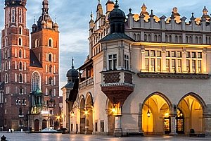 3denní pobyt pro dva v Krakově se snídaní. 1 dítě do 3 let má pobyt v pokoji rodičů zdarma.