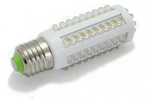 Praktická úsporná žárovka LED 66 se závitem E27