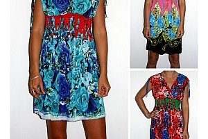 Dámské letní šaty Multicolor - léto plné barev!