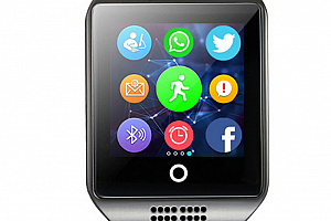 Ziskoun smartwatch Q18 s integrovanou kamerou SMW0003 Barva: Černá