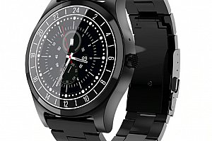 Ziskoun chytré hodinky DT19 SMW34 Barva: Černá-ocelový řemínek