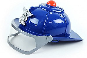 Policejní helma se zvukem a světlem
