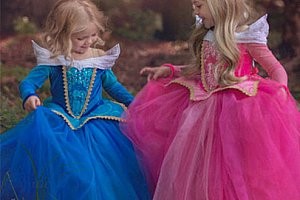 Dětské šaty pro pravou princeznu Popelka
