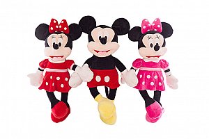 Minnie a Mickey Mouse – plyšové postavičky