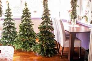 Umělý vánoční stromeček - jedle, smrk, borovice o výšce 60-220 cm