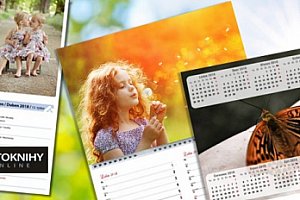 Kalendář z vlastních fotografií: roční, měsíční či plánovací po týdnech