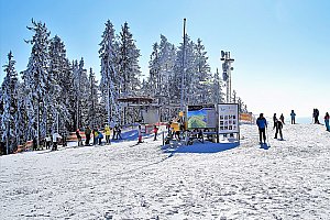 Zimní Lipno v penzionu nedaleko oblíbených skiareálů Kramolín a Frymburk s bazénem a polopenzí