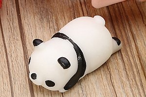 Antistresová mačkací mini pandička