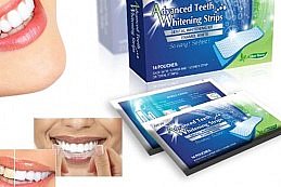 Revoluční bělící pásky na zuby Advanced - 14 denní kůra za nejlepší cenu.