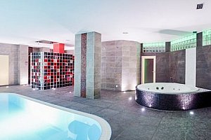 Brno v Hotelu Fontána *** u přehrady s polopenzí, bazénem, vířivkou a saunami