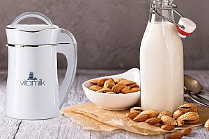 Vitamilk – výrobník rostlinného mléka, smoothie či polévek, poštovné v ceně