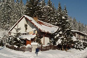 Chata Barborka v Horní Bečvě s polopenzí u lyžařských areálů