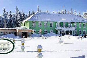 Zima pro dva v Hotelu Berghof v Krušných horách poblíž Klínovce