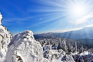 Šumava: Zimní pohoda v penzionu jen kousek od Boubínského pralesa a lyžařských středisek + polopenze