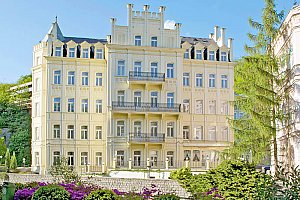 Bohémské Karlovy Vary ve 4* hotelu přímo v centru s neomezenou saunou, procedurami a polopenzí